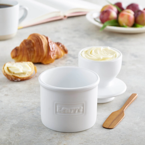 Butter Bell Matte White Cafe (Butter Bell Crock)