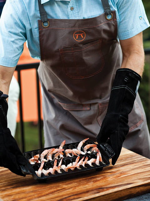 Cast Iron Shrimp Pan, 22 Cavities (Outset)