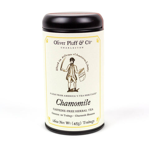 Chamomile - Caffeine Free  20 Teabags in Signature Tea Tin (Oliver Pluff & Company)