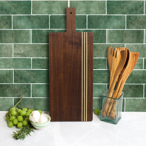 Acacia Wood Charcuterie Paddle Board (Totally Bamboo)