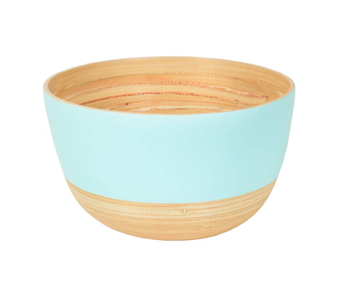 Matte Bamboo Mixing Bowl: Ice Blue (Albert L. Punkt Inc.)