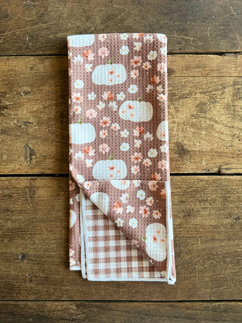 Prairie Pumpkins - Hand/Tea Towel (ROOM and PORCH)