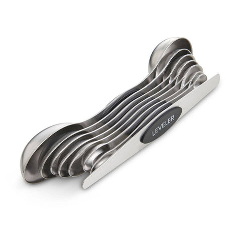 Magnetic Measuring Spoons With Leveler (Mrs. Anderson)