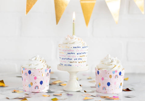 Birthday Balloons Food Cups (My Mind’s Eye)