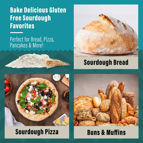 Organic GLUTEN FREE Sourdough Starter (My Rustic Roots)