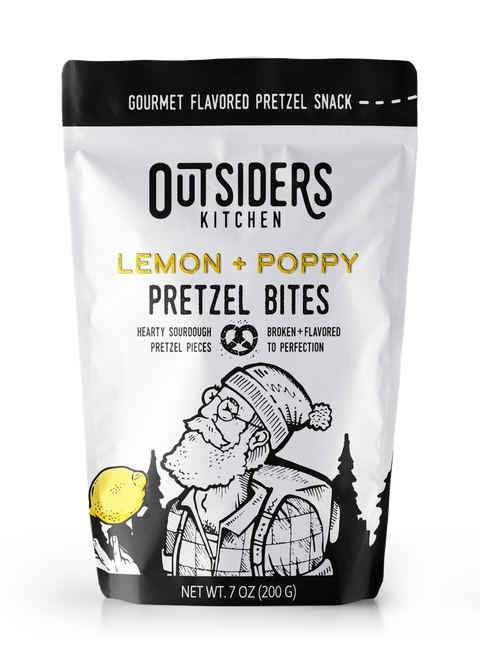 Lemon + Poppy Pretzel Bites (Outsiders Kitchen)