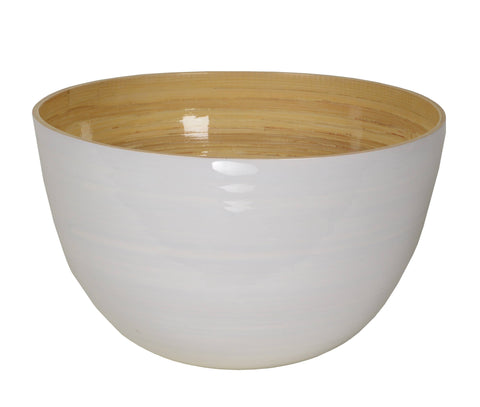 Bamboo Family Bowl: White (Albert L. Punkt Inc.)