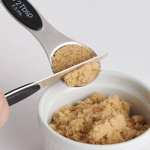 Magnetic Measuring Spoons With Leveler (Mrs. Anderson)