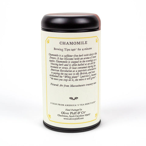 Chamomile - Caffeine Free  20 Teabags in Signature Tea Tin (Oliver Pluff & Company)