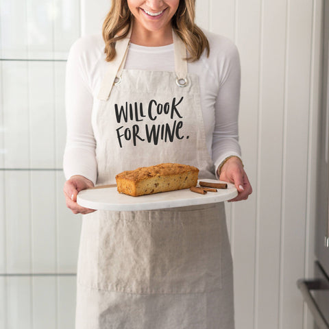 Cook for Wine Apron (Porter Lane Homes)