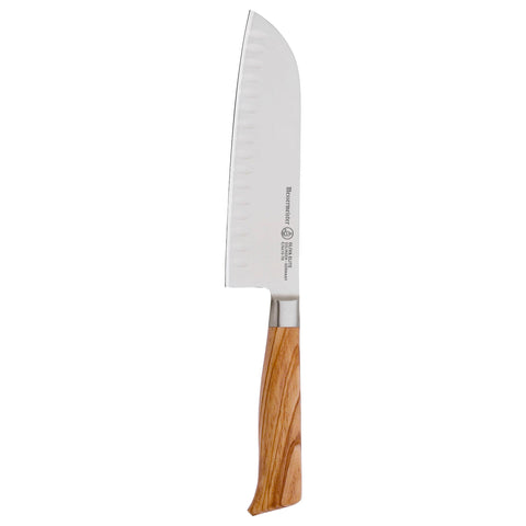 Oliva Elite Kullenschliff Santoku Knife - 7" (Messermeister)