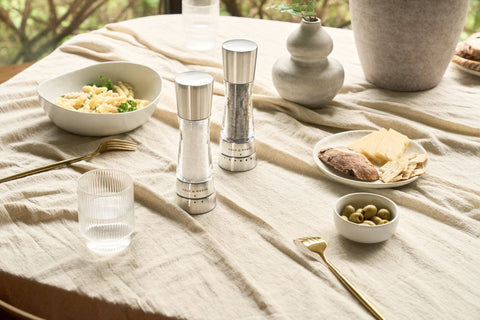 Derwent Salt & Pepper Mill Set, Stainless Steel (Cole & Mason)