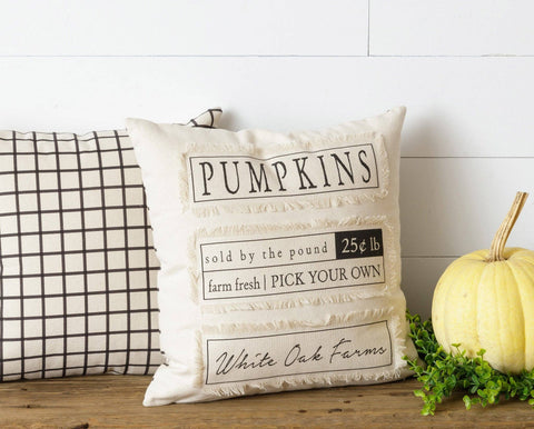 Pillow - Pick Your Own Pumpkin (Audrey's)