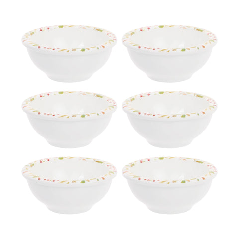 6-Piece Pumpkin 3 3/8" Mini Bowl (Supreme Housewares)